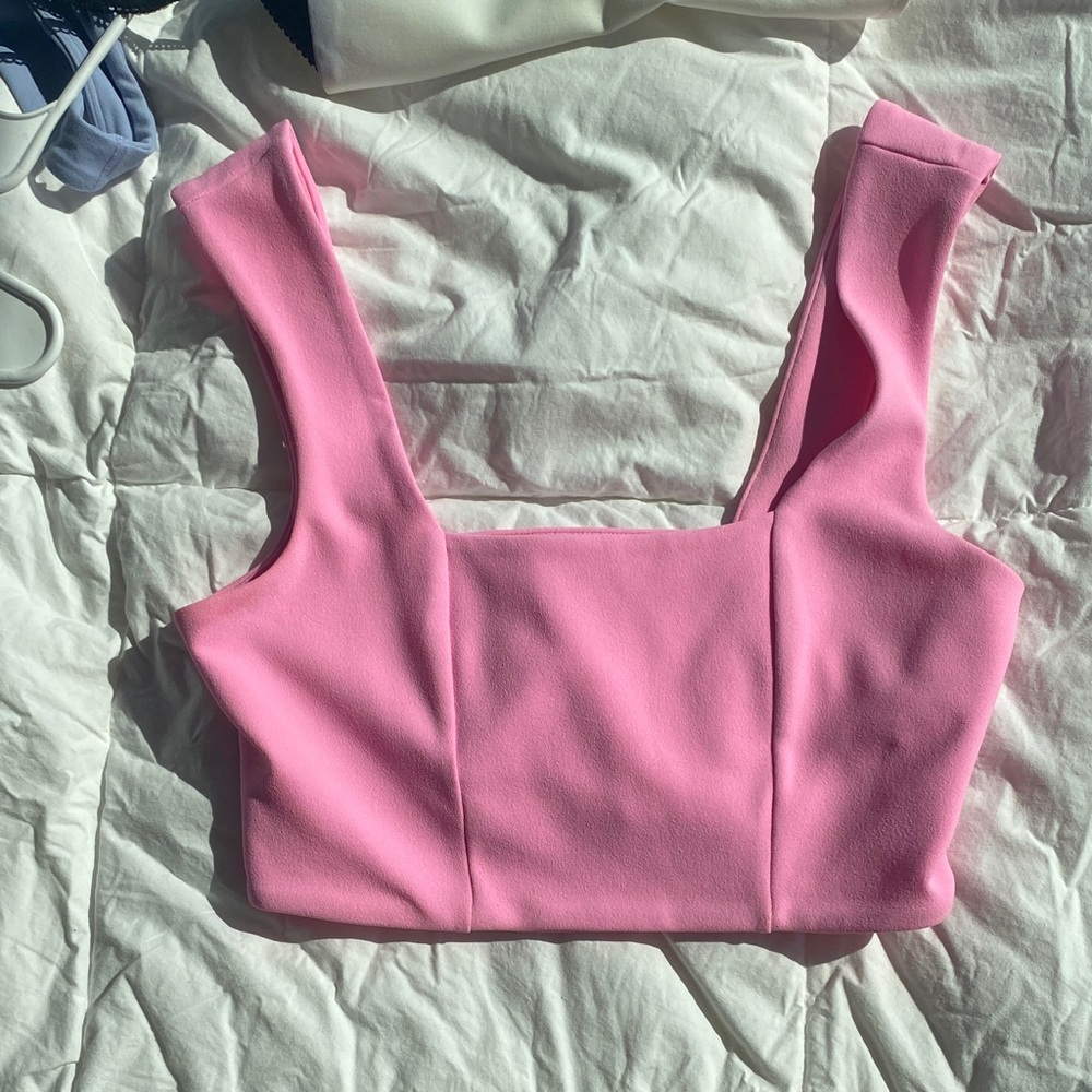 Show Me Your MuMu Pink Tank Top